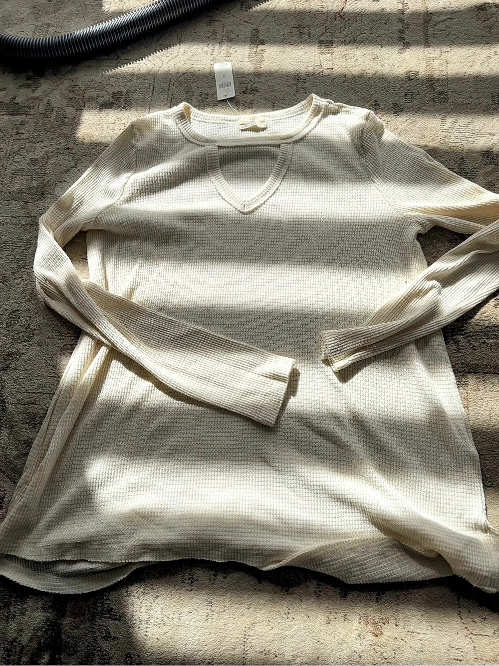 T. La Long Sleeve gauze Top